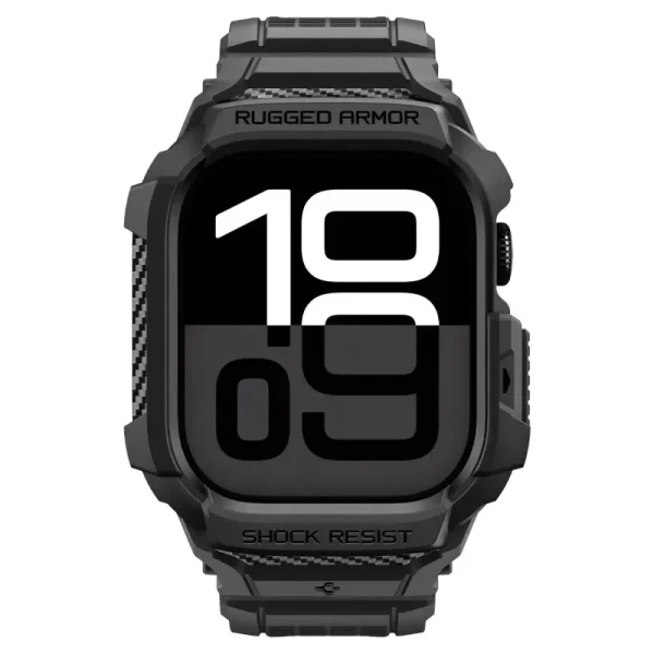 Spigen Rugged Armor Pro 2 Matte Black-Apple Watch 11 42mm (ACS10494) - Image 11