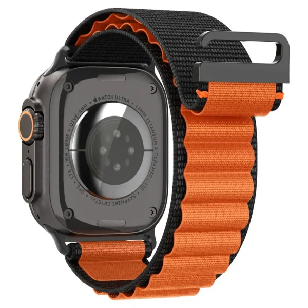 Spigen WBF1 Band Black Orange-Apple Watch 44/45/46/49 mm (AMP10145) - Image 15