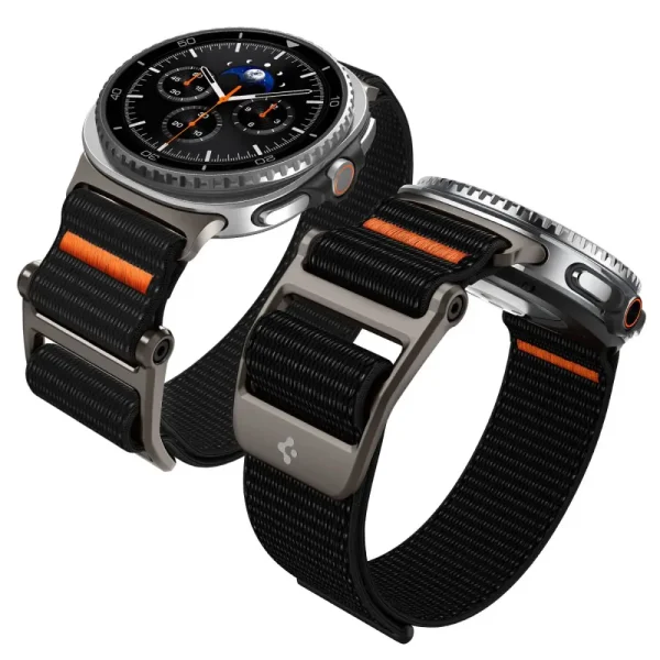 Spigen DuraPro Flex Black-Samsung Galaxy Watch 8/8 Classic 40/44/46mm (AMP10116) - Image 12