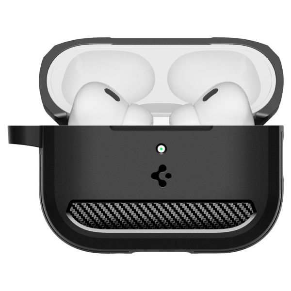 Spigen Rugged Armor Matte Black-Apple AirPods Pro 3 (ACS09822) - Image 3