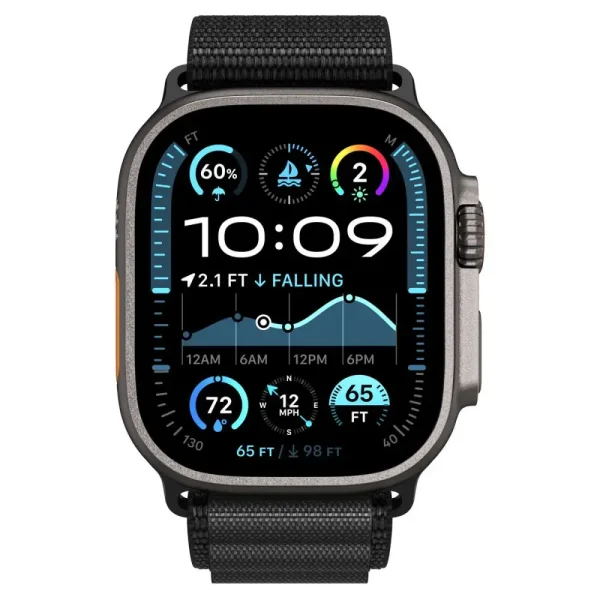 Spigen WBF1 Band Black-Apple Watch 44/45/46/49 mm (AMP10144) - Image 14
