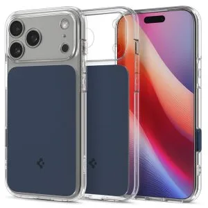 thiki-spigen-ultra-hybrid-t-magsafe-iphone-17-pro-max-matte-blue-camera-control