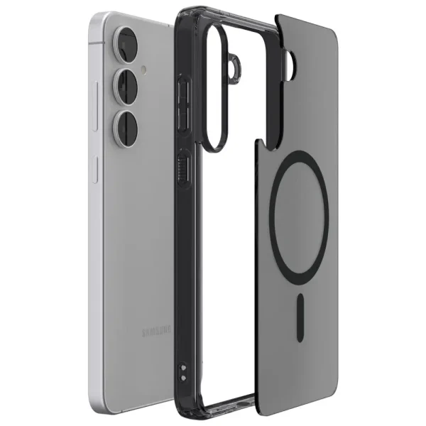 Spigen Ultra Hybrid MagSafe Frost Black-Samsung Galaxy S25 FE (ACS10028) - Image 2