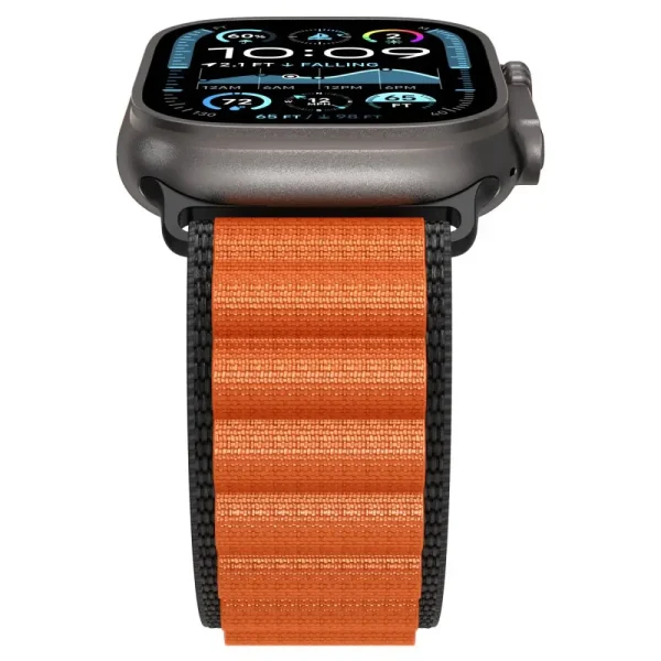 Spigen WBF1 Band Black Orange-Apple Watch 44/45/46/49 mm (AMP10145) - Image 11
