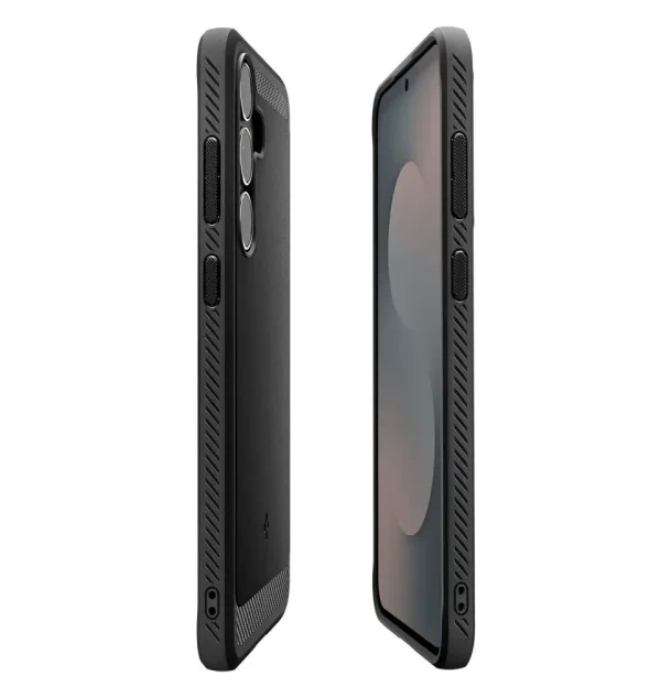 Spigen Rugged Armor Matte Black-Samsung Galaxy S25 FE (ACS10025) - Image 7