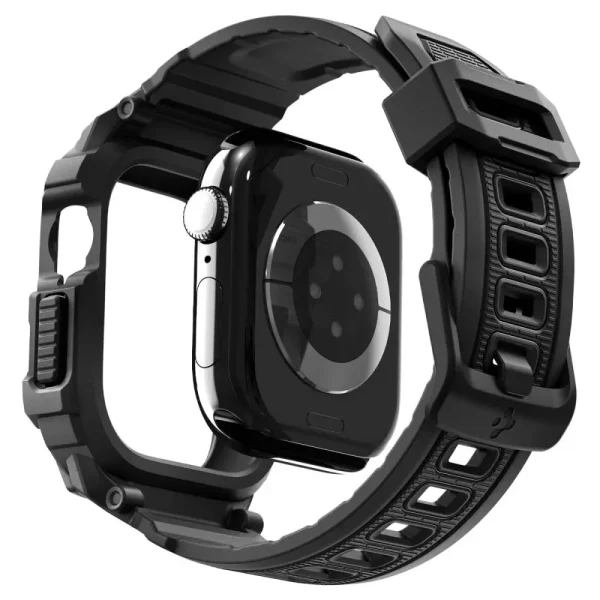 Spigen Rugged Armor Pro 2 Matte Black-Apple Watch 11 42mm (ACS10494) - Image 5