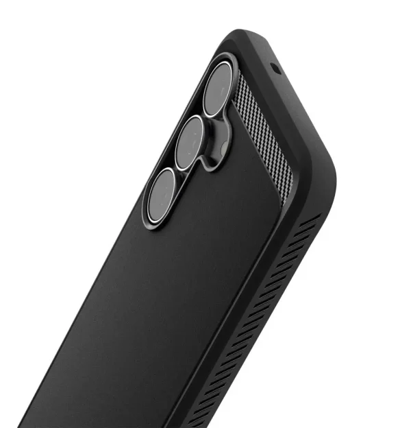 Spigen Rugged Armor Matte Black-Samsung Galaxy S25 FE (ACS10025) - Image 6