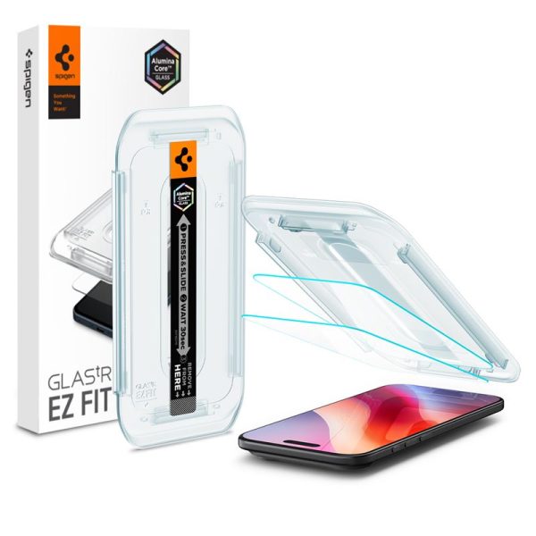 Spigen Glass tR EZ Fit 2 Pack