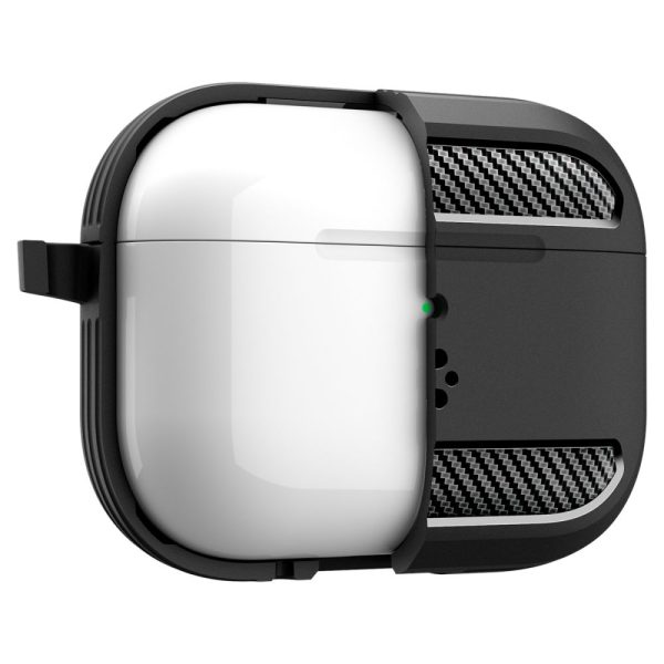 Spigen Rugged Armor Matte Black-Apple AirPods Pro 3 (ACS09822) - Image 9