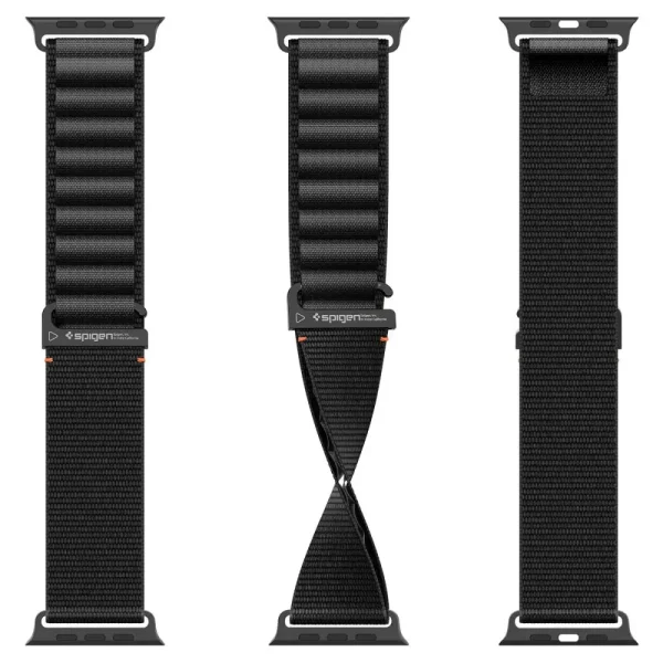 Spigen WBF1 Band Black-Apple Watch 44/45/46/49 mm (AMP10144) - Image 9