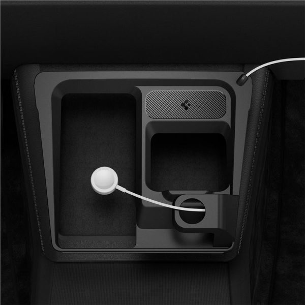 Spigen Tesla 3 in 1 Wireless Charging Hub Mount Black-Tesla Model 3 2024 (ACP07501) - Image 20