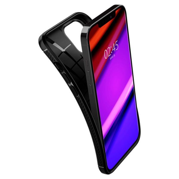 Spigen Rugged Armor Case Black for Apple iPhone 12 / 12 Pro (ACS01700) - Image 18