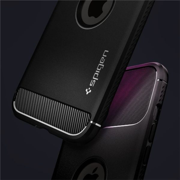 Spigen Rugged Armor Case Black for Apple iPhone 12 / 12 Pro (ACS01700) - Image 22