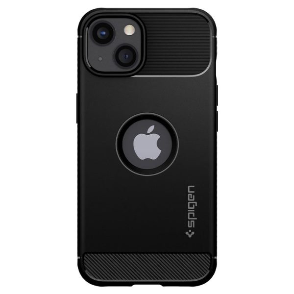 Θήκη Spigen Rugged Armor Matte Black - Apple iPhone 13 (ACS03518) - Image 13
