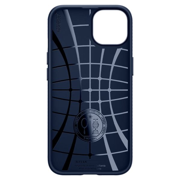 Θήκη Spigen Liquid Air Navy Blue - Apple iPhone 13 (ACS03520) - Image 4