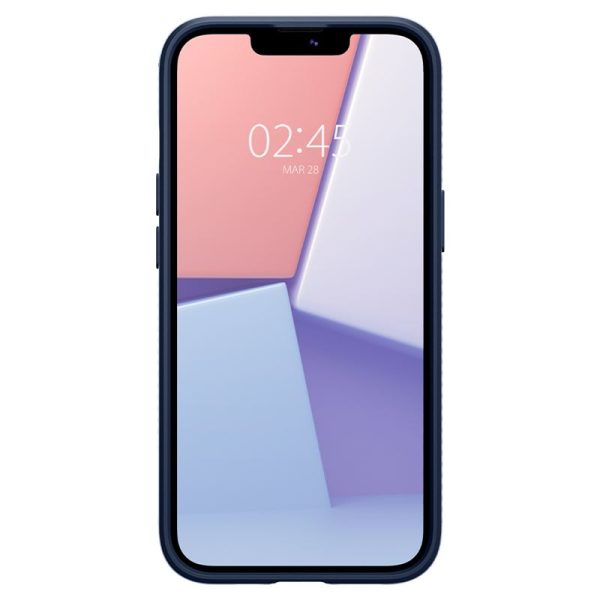Θήκη Spigen Liquid Air Navy Blue - Apple iPhone 13 (ACS03520) - Image 5