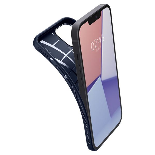 Θήκη Spigen Liquid Air Navy Blue - Apple iPhone 13 (ACS03520) - Image 6