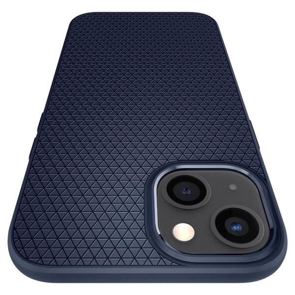 Θήκη Spigen Liquid Air Navy Blue - Apple iPhone 13 (ACS03520) - Image 7