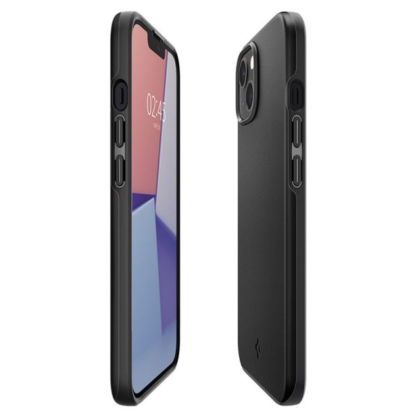 Θήκη Spigen Thin Fit Black - Apple iPhone 13 (ACS03677) - Image 14