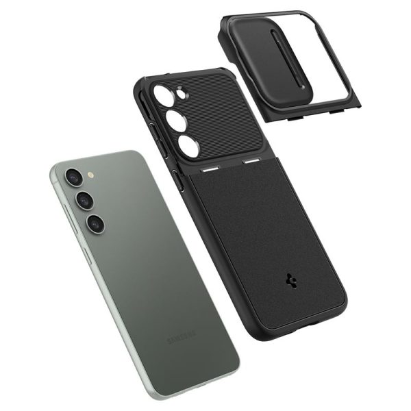 SPIGEN OPTIK ARMOR GALAXY S23 BLACK (ACS05733) - Image 21
