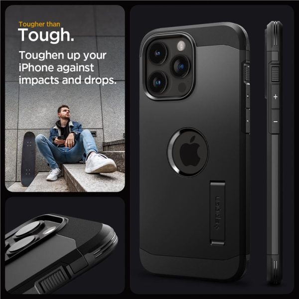 SPIGEN TOUGH ARMOR MAG MAGSAFE IPHONE 15 PRO MAX BLACK (ACS06594) - Image 32