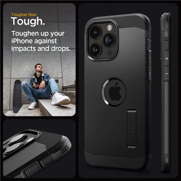SPIGEN TOUGH ARMOR MAG MAGSAFE IPHONE 15 PRO MAX BLACK (ACS06594) - Image 32