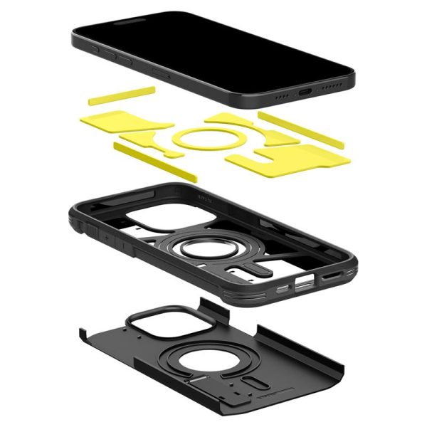 SPIGEN TOUGH ARMOR MAG MAGSAFE IPHONE 15 PRO MAX BLACK (ACS06594) - Image 27