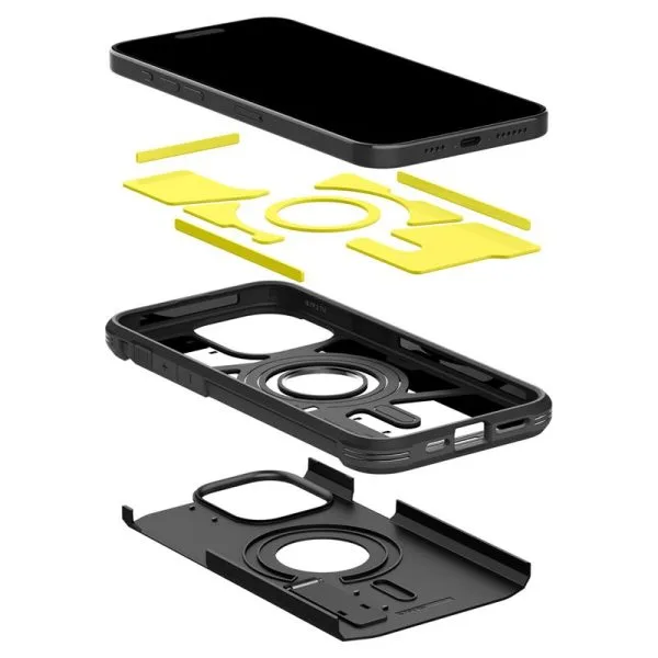 SPIGEN TOUGH ARMOR MAG MAGSAFE IPHONE 15 PRO MAX BLACK (ACS06594) - Image 27