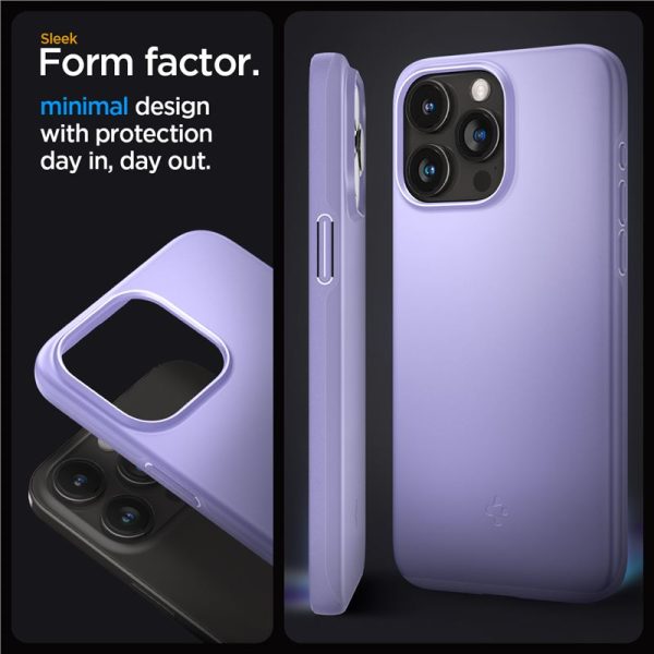 Θήκη Spigen Thin Fit Iris Purple-Apple iPhone 15 Pro (ACS06692) - Image 24