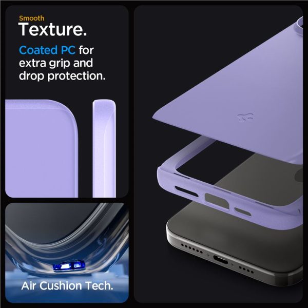Θήκη Spigen Thin Fit Iris Purple-Apple iPhone 15 Pro (ACS06692) - Image 19