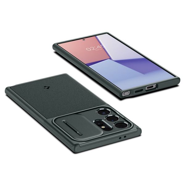 Θήκη Spigen Optik Armor Abyss Green-Samsung Galaxy S24 Ultra (ACS07314) - Image 23