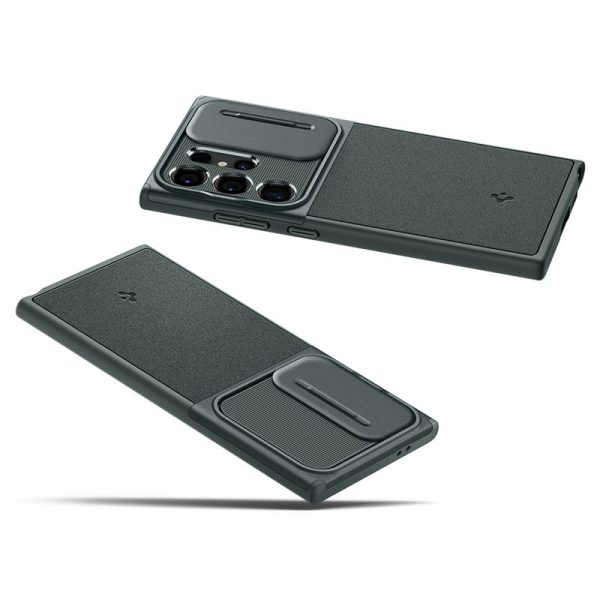 Θήκη Spigen Optik Armor Abyss Green-Samsung Galaxy S24 Ultra (ACS07314) - Image 26