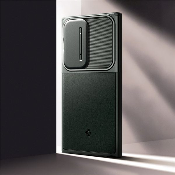 Θήκη Spigen Optik Armor Abyss Green-Samsung Galaxy S24 Ultra (ACS07314) - Image 18