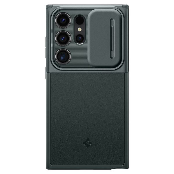 Θήκη Spigen Optik Armor Abyss Green-Samsung Galaxy S24 Ultra (ACS07314) - Image 30