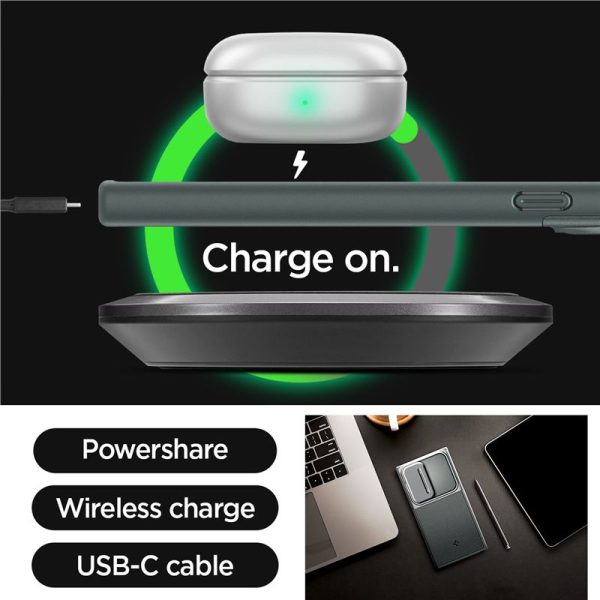 Θήκη Spigen Optik Armor Abyss Green-Samsung Galaxy S24 Ultra (ACS07314) - Image 31