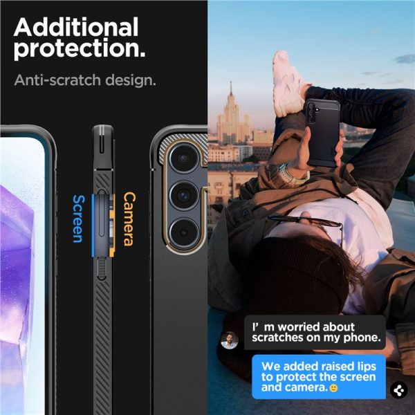 Θήκη Spigen Rugged Armor Black-Samsung Galaxy A55 5G (ACS07500) - Image 23