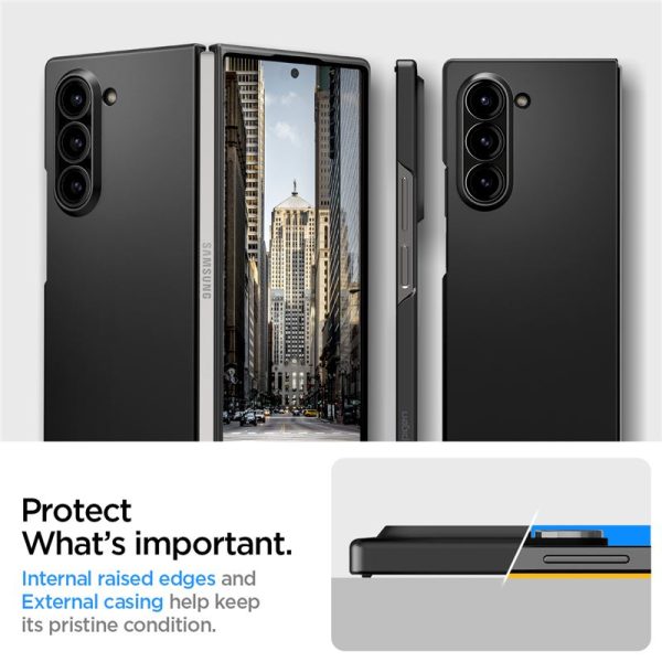 Θήκη Spigen AirSkin Black-Samsung Galaxy Z Fold 6 (ACS07816) - Image 17