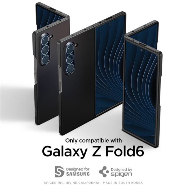 Θήκη Spigen AirSkin Black-Samsung Galaxy Z Fold 6 (ACS07816) - Image 21