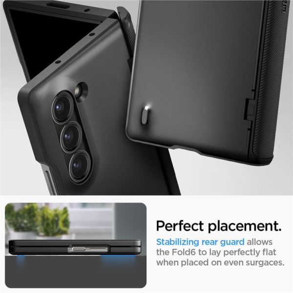Θήκη Spigen Slim Armor Pro Black-Samsung Galaxy Z Fold 6 (ACS07820) - Image 19