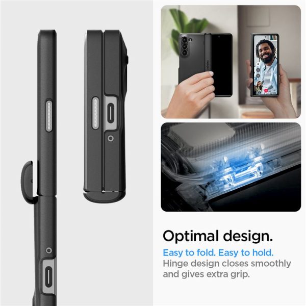 Θήκη Spigen Slim Armor Pro Black-Samsung Galaxy Z Fold 6 (ACS07820) - Image 20