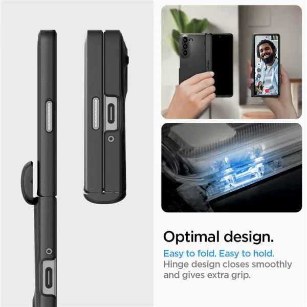 Θήκη Spigen Slim Armor Pro Black-Samsung Galaxy Z Fold 6 (ACS07820) - Image 20