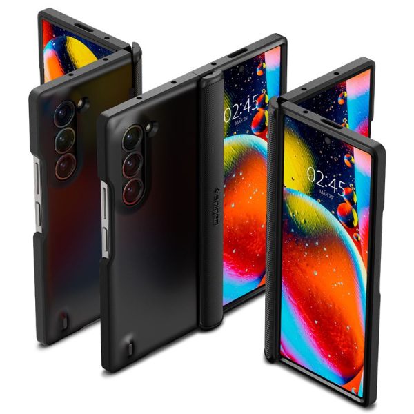 Θήκη Spigen Slim Armor Pro Black-Samsung Galaxy Z Fold 6 (ACS07820) - Image 29