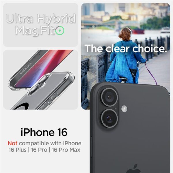 Θήκη Spigen Ultra Hybrid MagFit Black-Apple iPhone 16 (ACS08206) - Image 15