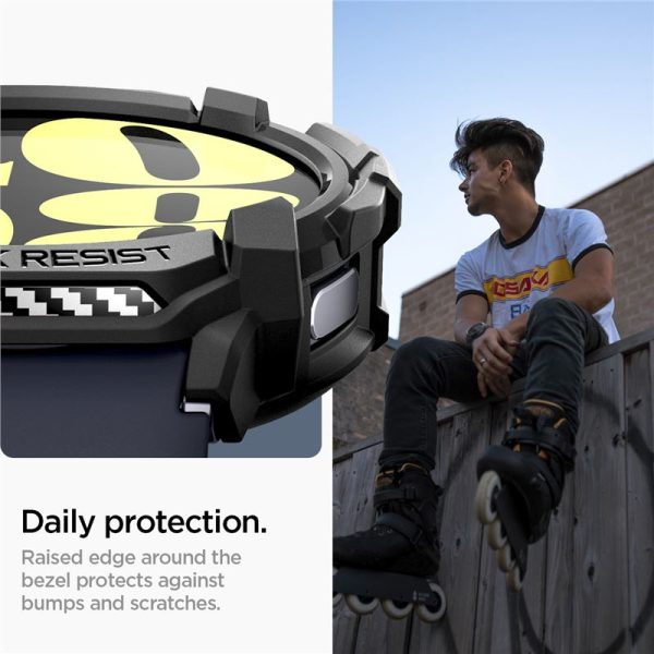 Θήκη Spigen Rugged Armor Black-Samsung Galaxy Watch 7 44mm (ACS08337) - Image 22