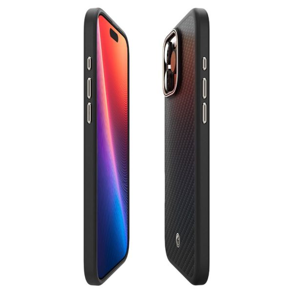 Θήκη Spigen Enzo Aramid (MagFit) Black Natural-Apple iPhone 16 Pro Max (ACS08501) - Image 27