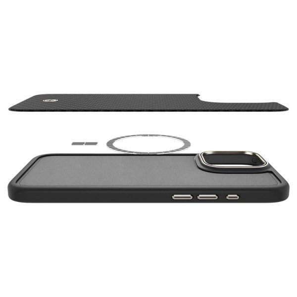 Θήκη Spigen Enzo Aramid (MagFit) Black Natural-Apple iPhone 16 Pro Max (ACS08501) - Image 29