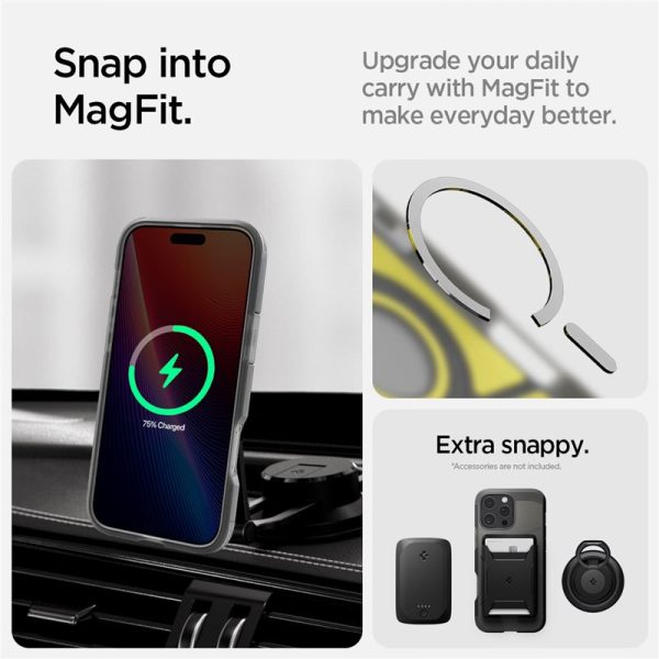 SPIGEN TOUGH ARMOR MAG MAGSAFE IPHONE 16 PRO MAX FROST BLACK (ACS08502) - Image 31