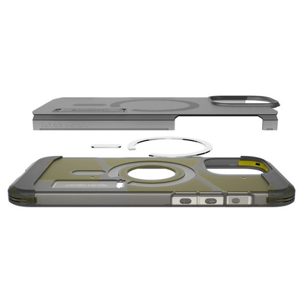 SPIGEN TOUGH ARMOR MAG MAGSAFE IPHONE 16 PRO MAX FROST BLACK (ACS08502) - Image 26