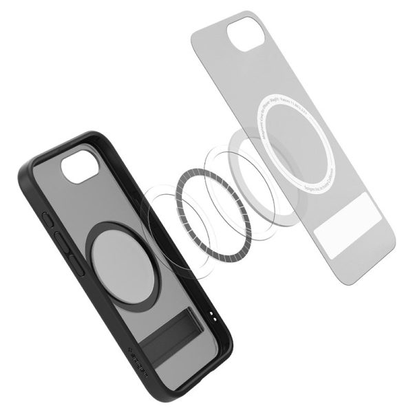 Spigen Ultra Hybrid S MagSafe frost black-Apple iPhone 16e (ACS09149) - Image 19