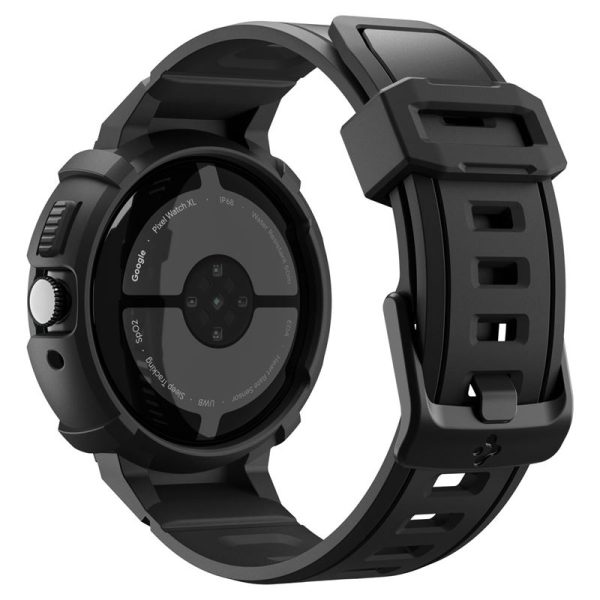 Spigen Rugged Armor matte black - Google Pixel Watch 4 41mm (ACS09484) - Image 19